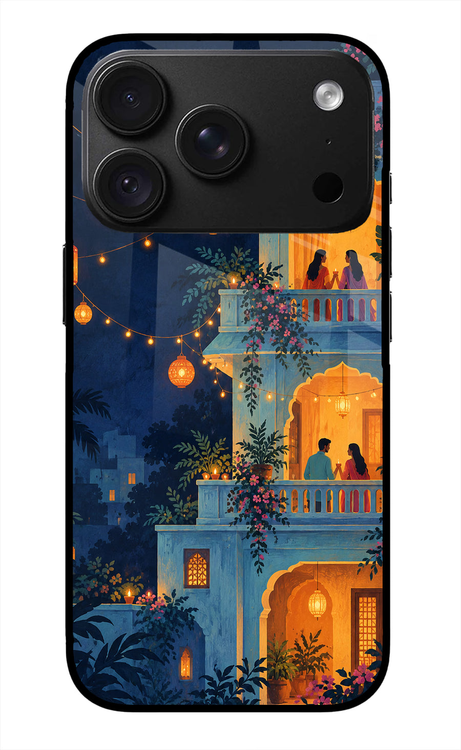 Balcony Glow iPhone 18 Pro Back Cover, Metal case