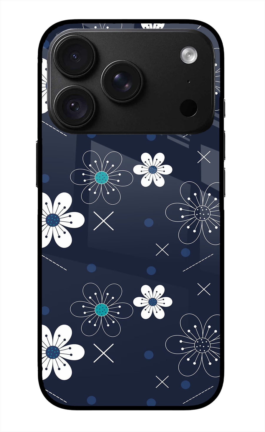 Flowers iPhone 18 Pro Max Back Cover, Metal case