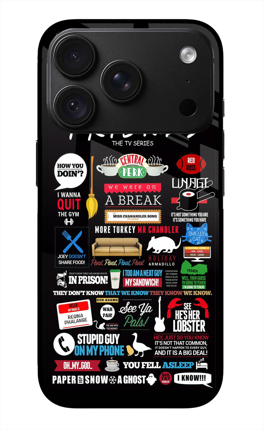 FRIENDS iPhone 18 Pro Max Back Cover, Metal case