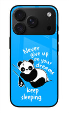 Keep Sleeping iPhone 18 Pro Max Metal Case Back Cover by Casekaro