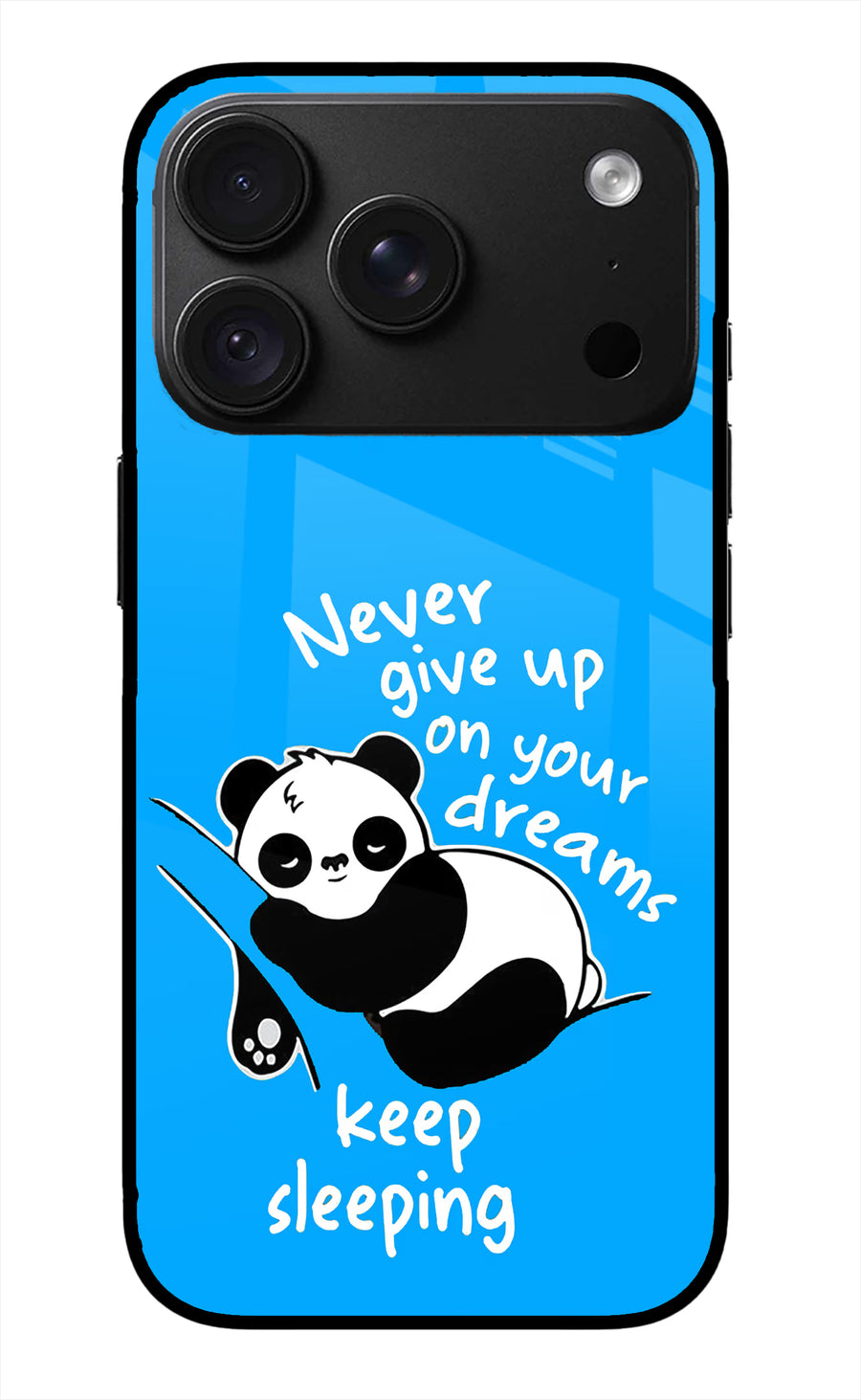 Keep Sleeping iPhone 18 Pro Max Back Cover, Metal case