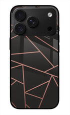 Geometric Pattern iPhone 18 Pro Max Metal Case Back Cover by Casekaro