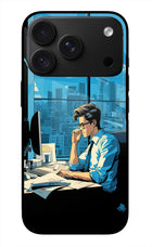 Focused Hustler (AI Generated) iPhone 18 Pro Max Metal Case Back Cover by Casekaro