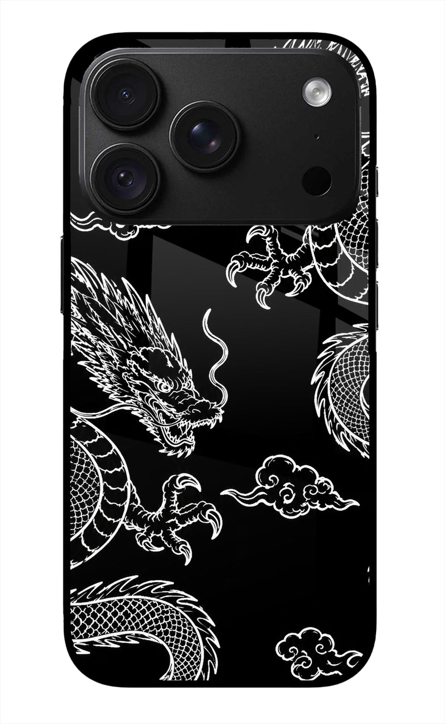Twin Dragons iPhone 18 Pro Max Back Cover, Metal case