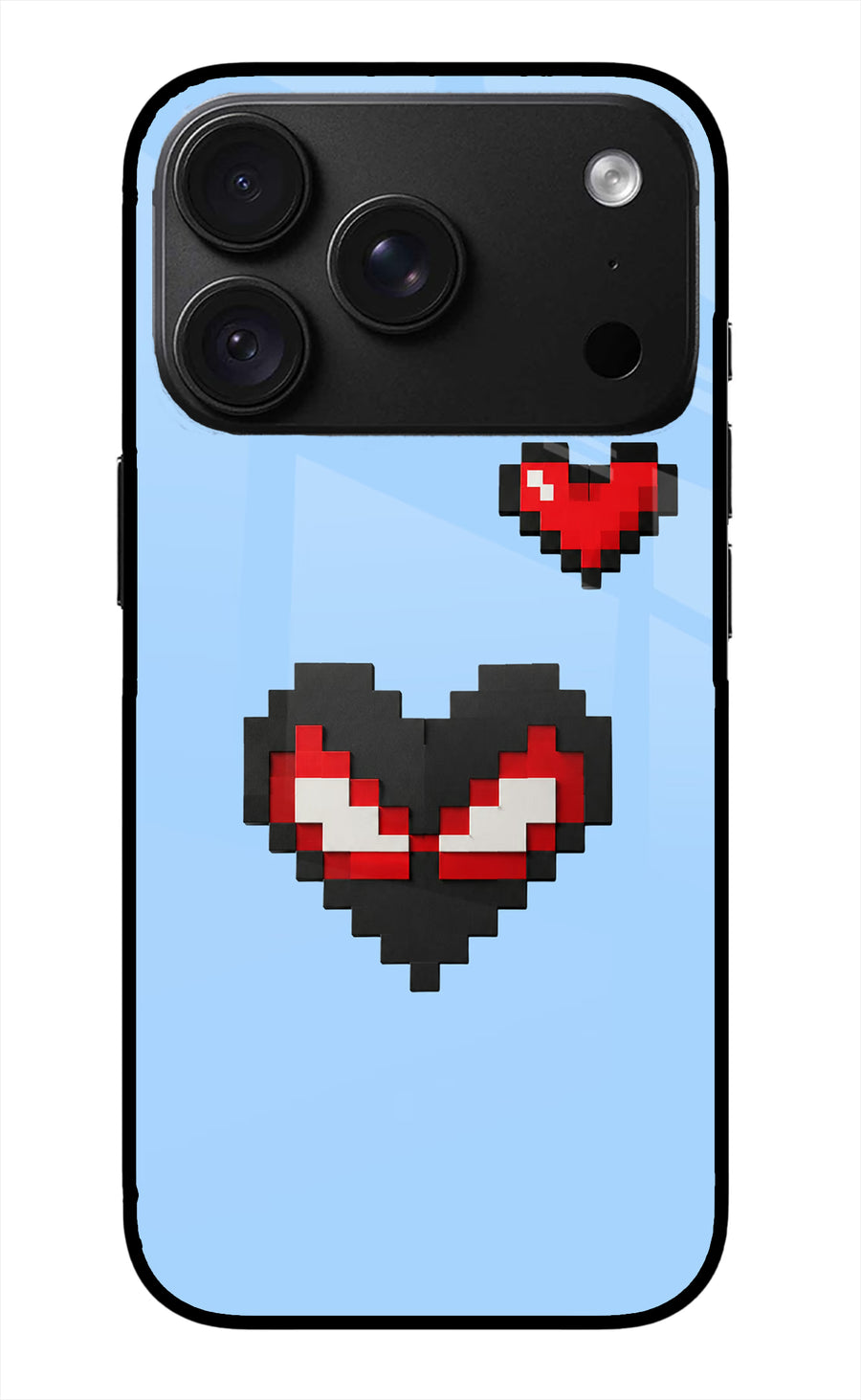 Peter Heart iPhone 18 Pro Max Back Cover, Metal case