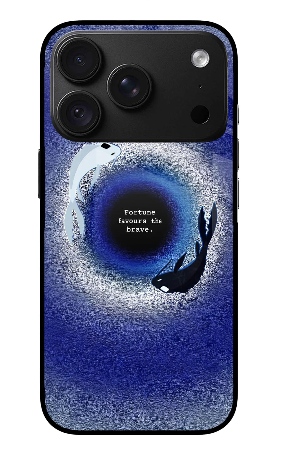 Dark Koi iPhone 18 Pro Max Back Cover, Metal case