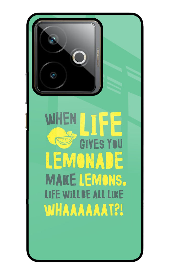 Quote Realme GT 7T Metal Case Back Cover by Casekaro
