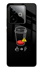 Coffee Realme GT 7T Metal Case Back Cover by Casekaro