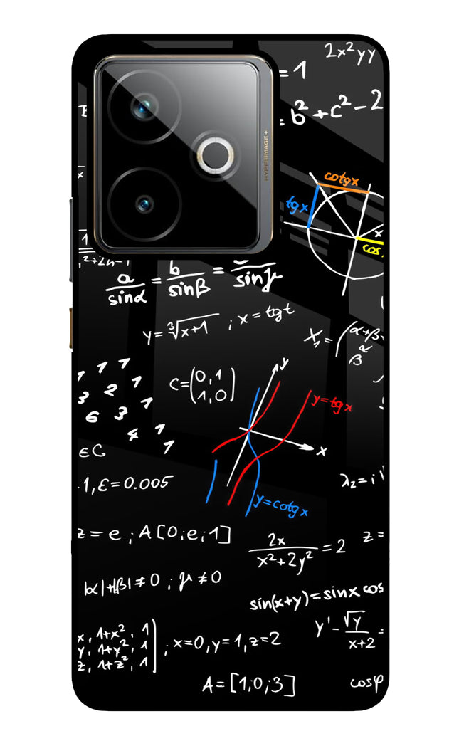 Mathematics Formula Realme GT 7T Metal Case Back Cover by Casekaro