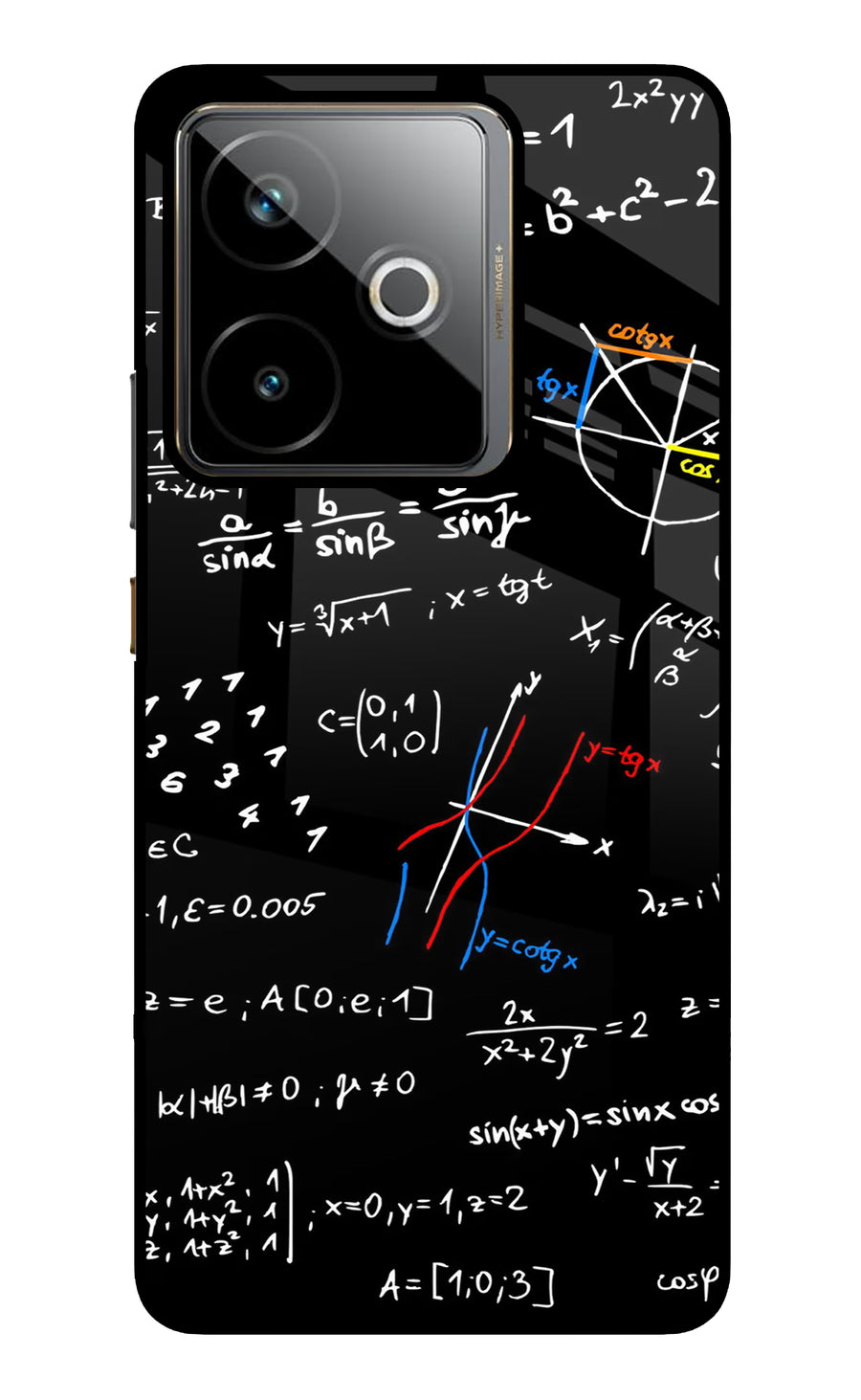 Mathematics Formula Realme GT 7T Back Cover, Metal case
