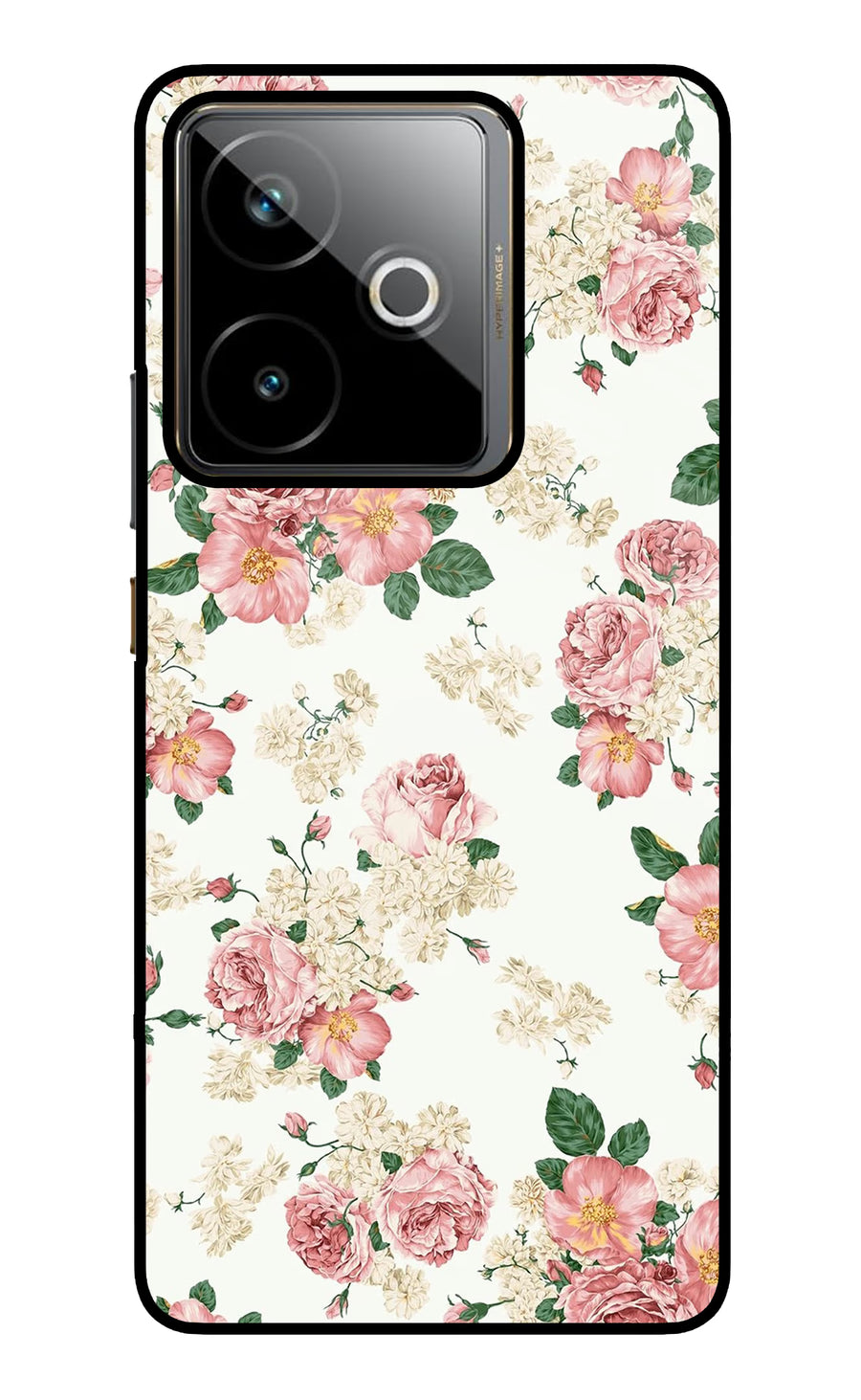 Flowers Realme GT 7T Back Cover, Metal case
