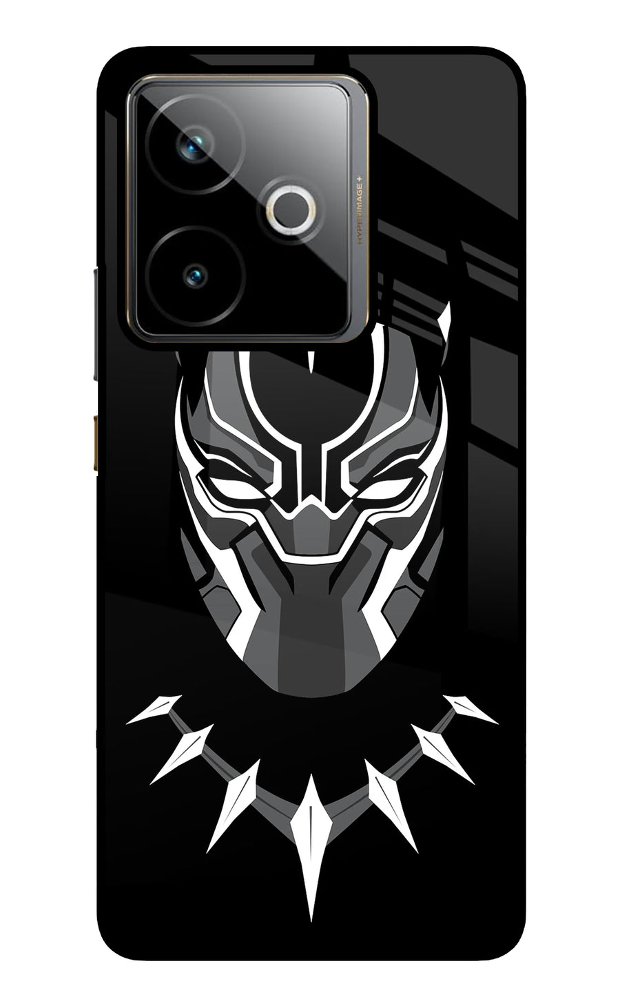 Black Panther Realme GT 7T Back Cover, Metal case