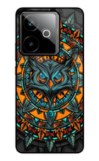 Angry Owl Art Realme GT 7T Metal Case Back Cover by Casekaro
