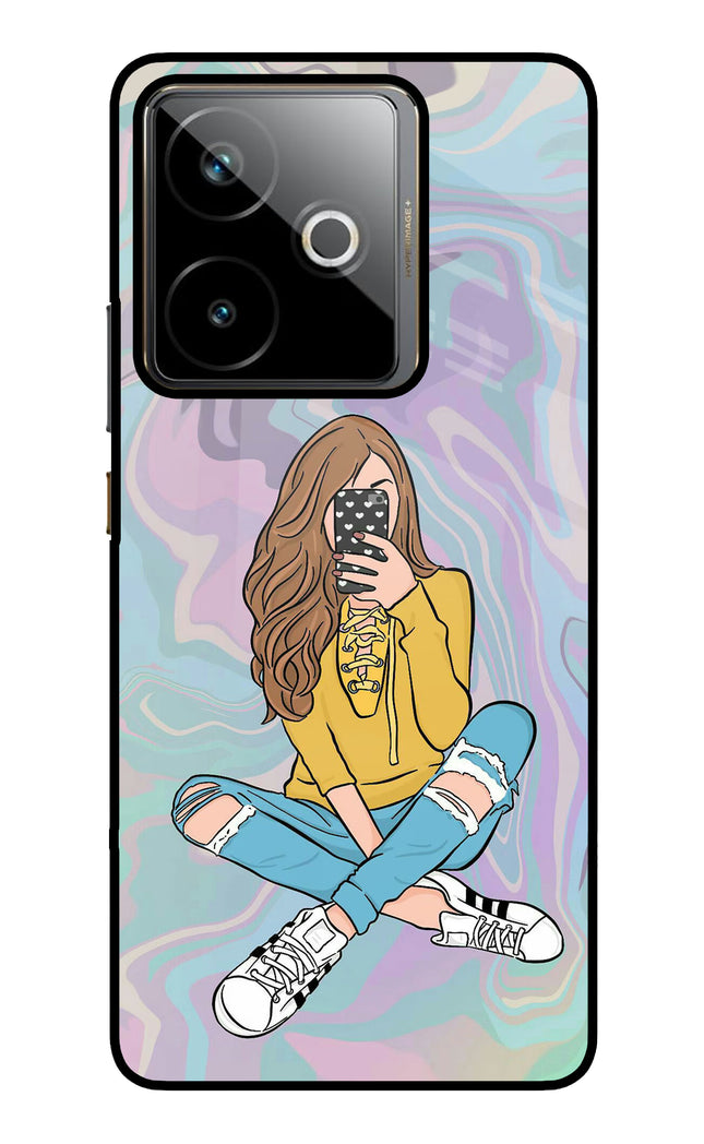 Selfie Girl Realme GT 7T Metal Case Back Cover by Casekaro