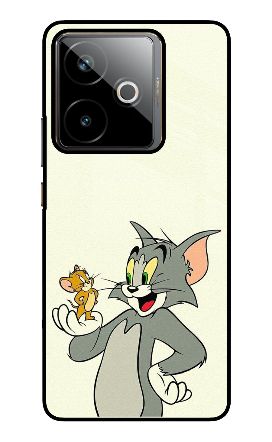 Tom & Jerry Realme GT 7T Back Cover, Metal case