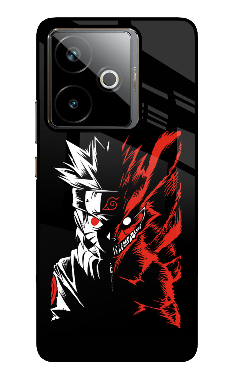 Naruto Two Face Realme GT 7T Back Cover, Metal case