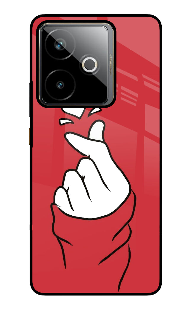 Korean Love Sign Realme GT 7T Metal Case Back Cover by Casekaro