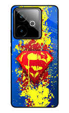 Superman logo Realme GT 7T Metal Case Back Cover by Casekaro