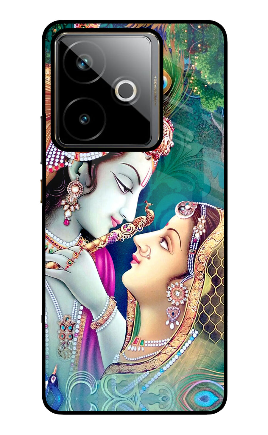 Lord Radha Krishna Realme GT 7T Back Cover, Metal case