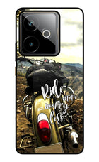Ride More Worry Less Realme GT 7T Metal Case Back Cover by Casekaro