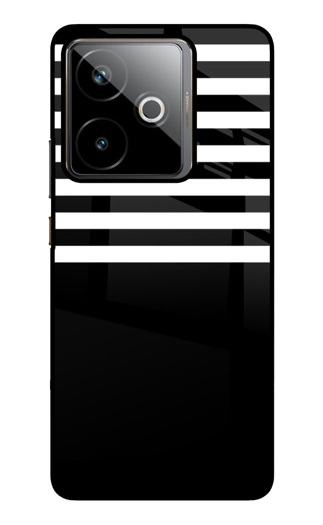 Black and White Print Realme GT 7T Metal Case Back Cover by Casekaro