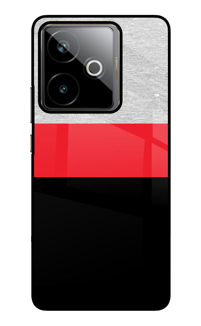 Tri Color Pattern Realme GT 7T Metal Case Back Cover by Casekaro