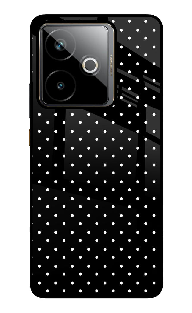 White Dots Realme GT 7T Metal Case Back Cover by Casekaro