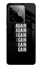 Again Again Gain Realme GT 7T Metal Case Back Cover by Casekaro