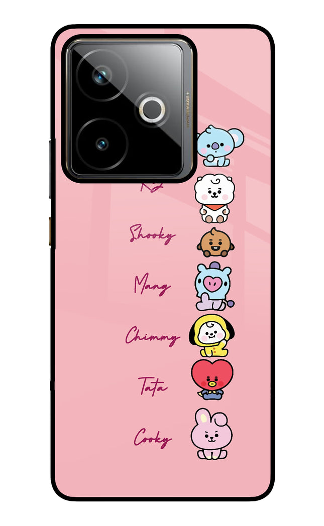 BTS names Realme GT 7T Metal Case Back Cover by Casekaro