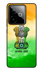 Satyamev Jayate Flag Realme GT 7T Metal Case Back Cover by Casekaro