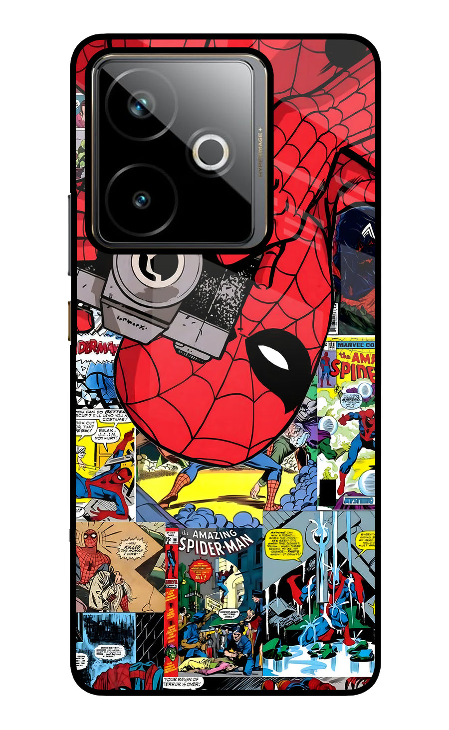 Spider Man Realme GT 7T Back Cover, Metal case