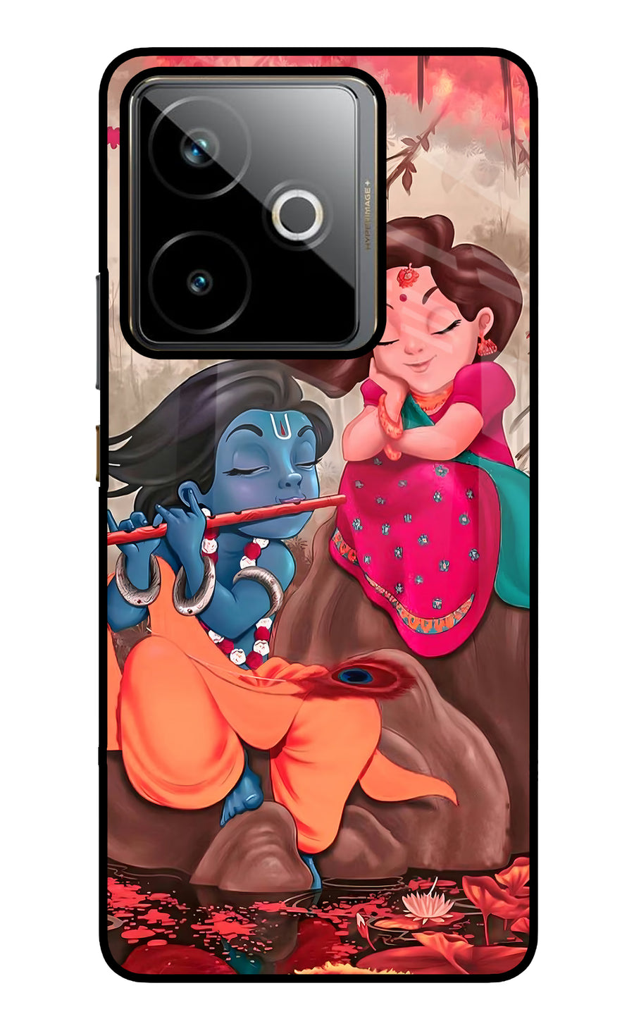 Radhe Krishna Realme GT 7T Back Cover, Metal case