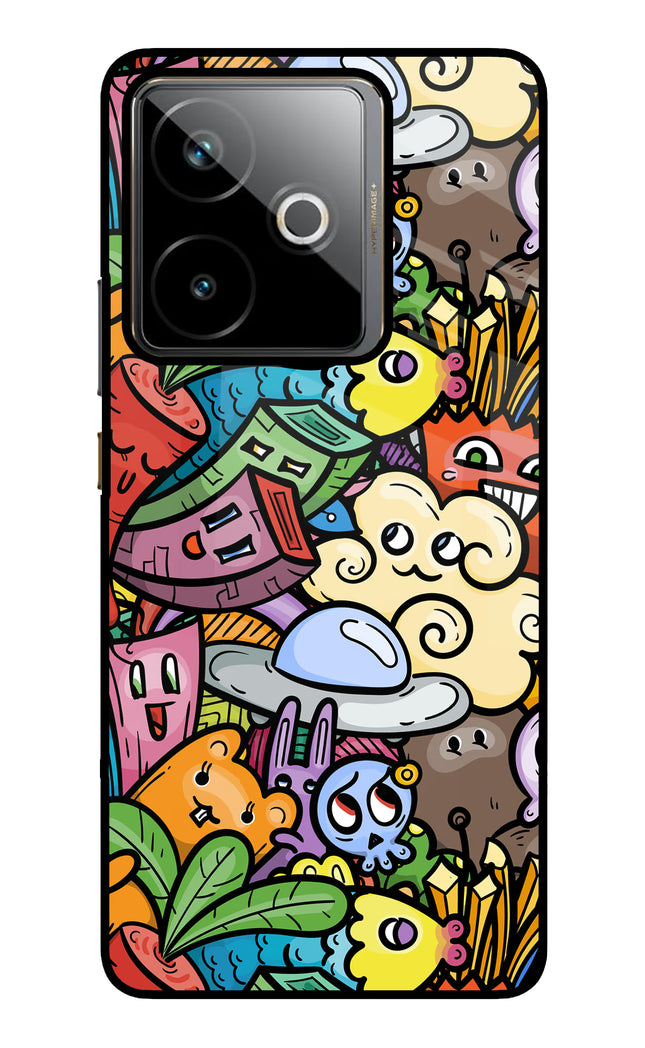 Veggie Doodle Realme GT 7T Metal Case Back Cover by Casekaro