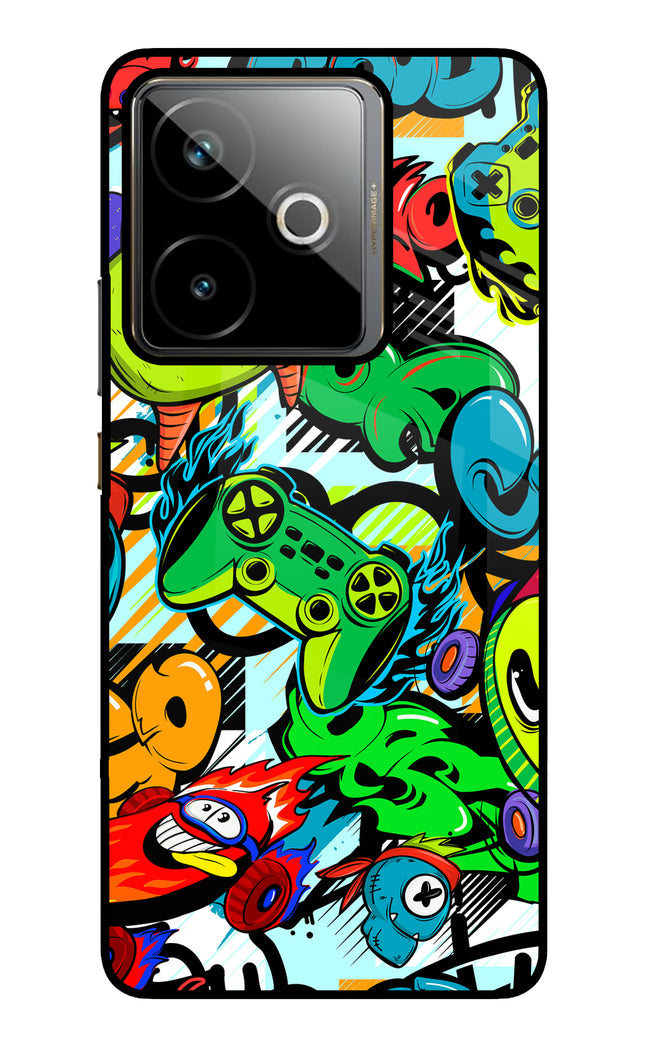 Game Doodle Realme GT 7T Metal Case Back Cover by Casekaro