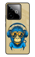 Monkey Headphone Realme GT 7T Metal Case Back Cover by Casekaro