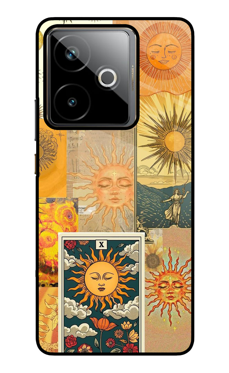 Sun Realme GT 7T Back Cover, Metal case