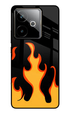 Fired Up – Black Realme GT 7T Metal Case Back Cover by Casekaro