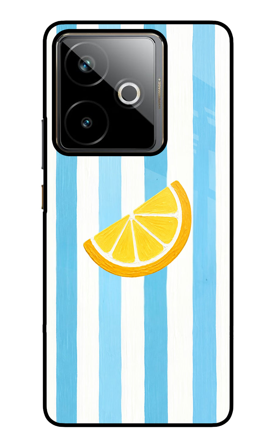 Summer Lemon Realme GT 7T Back Cover, Metal case