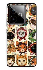 Cool Cat Realme GT 7T Metal Case Back Cover by Casekaro