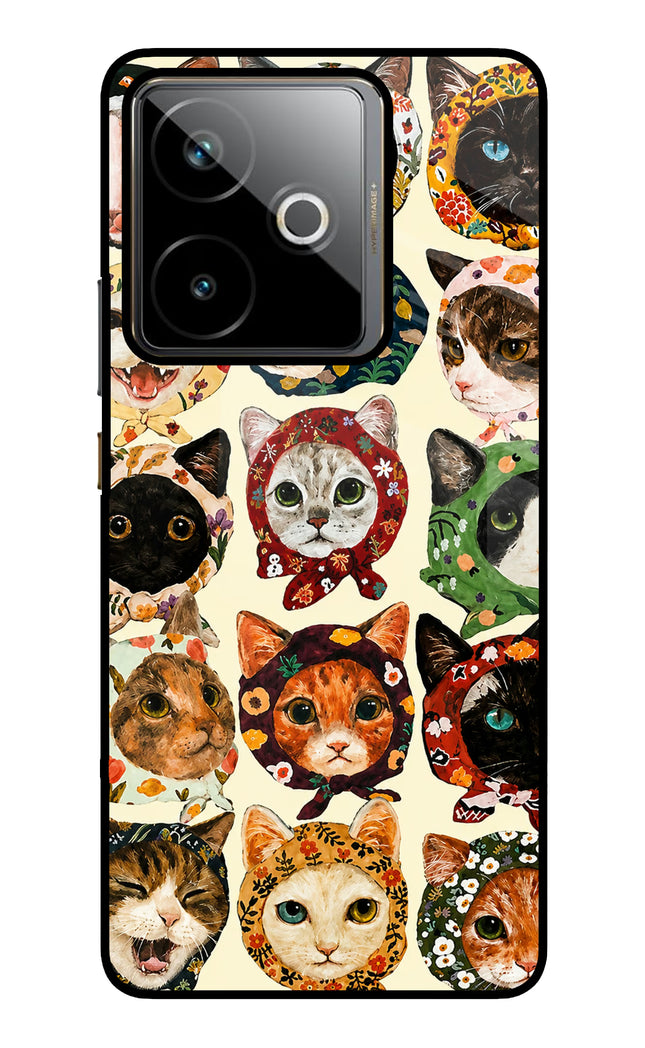 Cool Cat Realme GT 7T Metal Case Back Cover by Casekaro