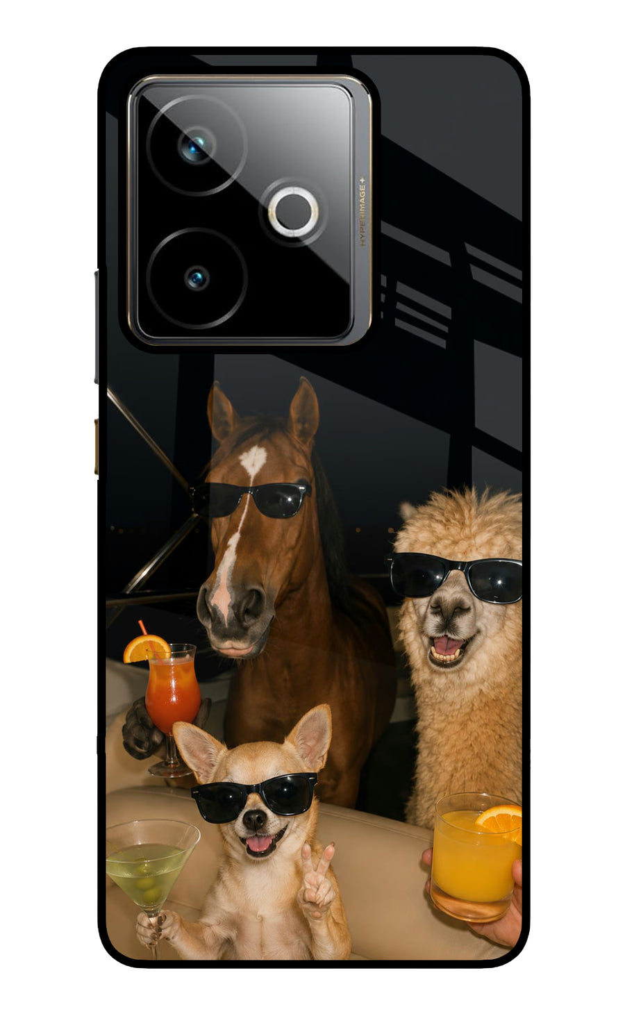 Party Squad Realme GT 7T Back Cover, Metal case