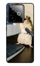 Hacker Hamster Realme GT 7T Metal Case Back Cover by Casekaro