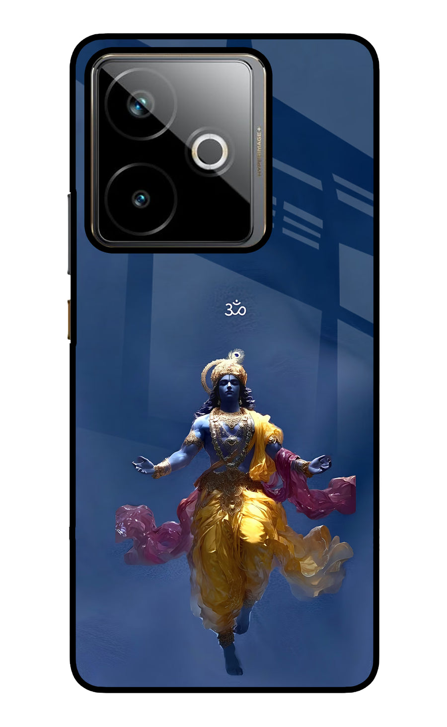 Cosmic Krishna Realme GT 7T Back Cover, Metal case