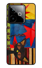 Pop Cat Realme GT 7T Metal Case Back Cover by Casekaro