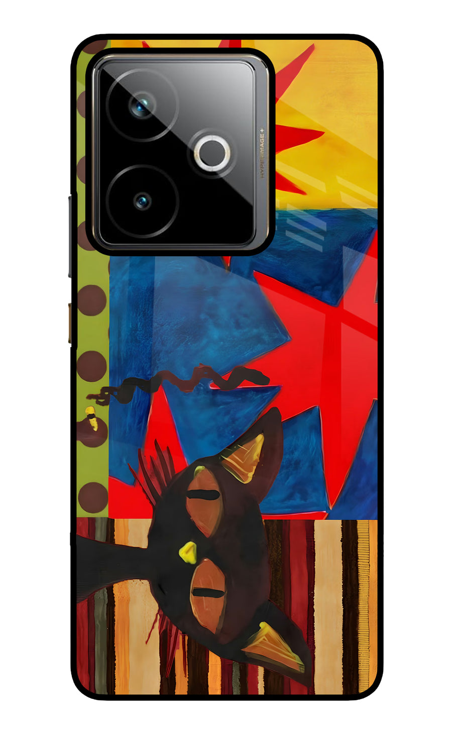 Pop Cat Realme GT 7T Back Cover, Metal case