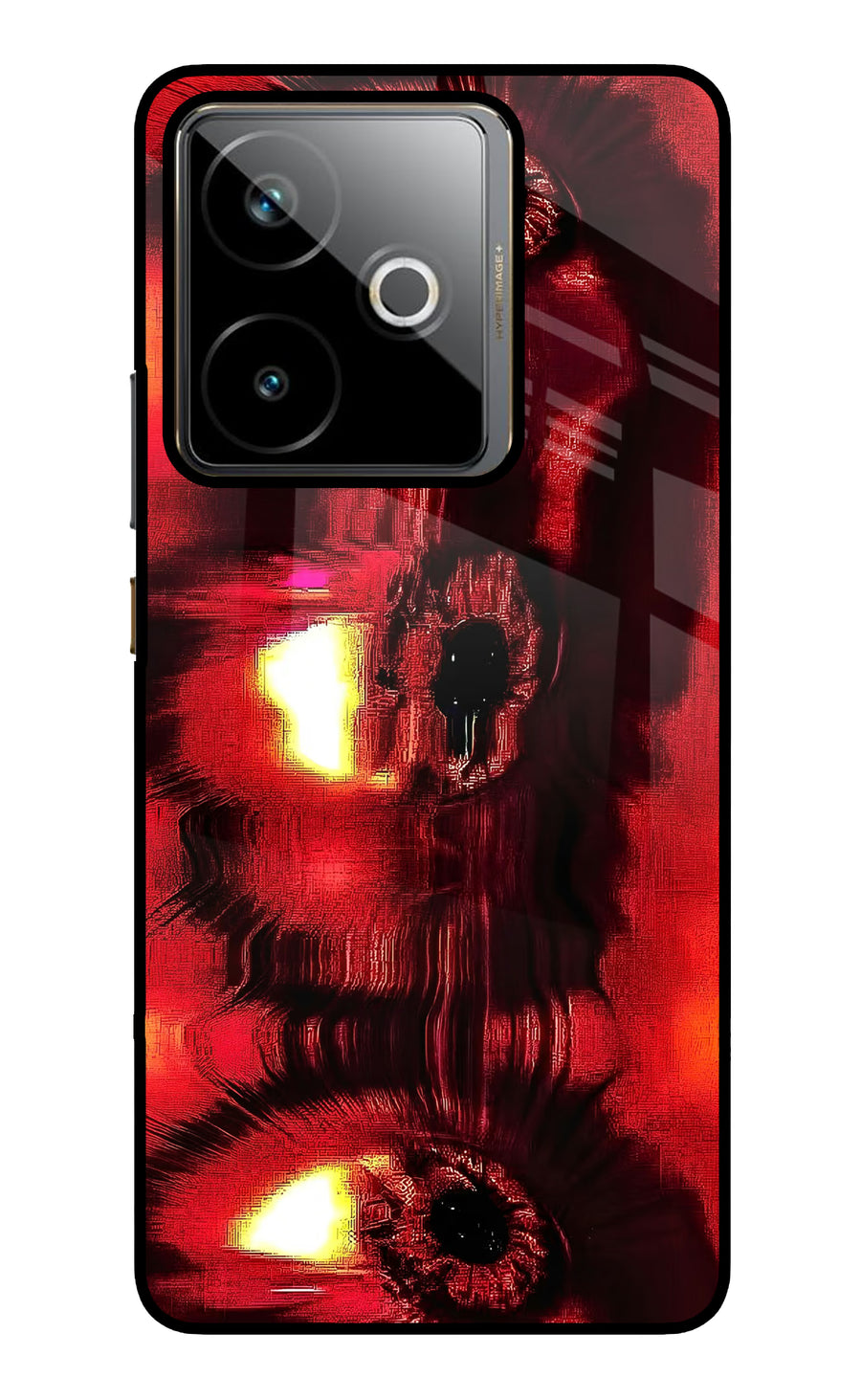 Fire Eye Realme GT 7T Back Cover, Metal case