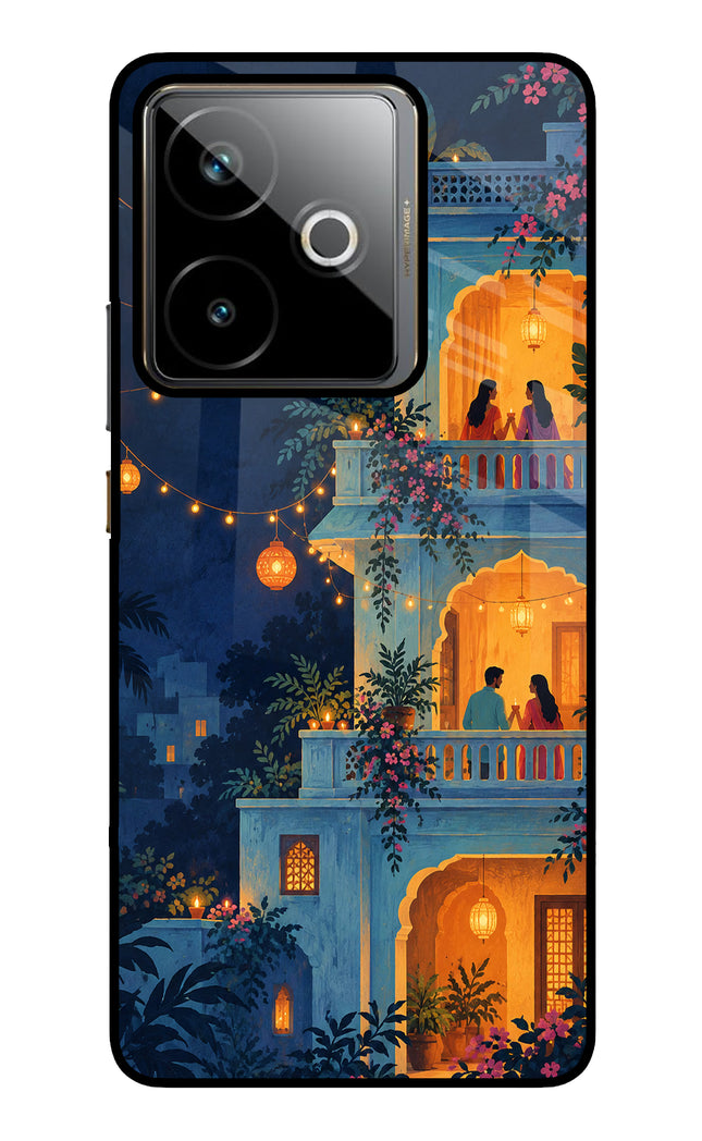 Balcony Glow Realme GT 7T Metal Case Back Cover by Casekaro