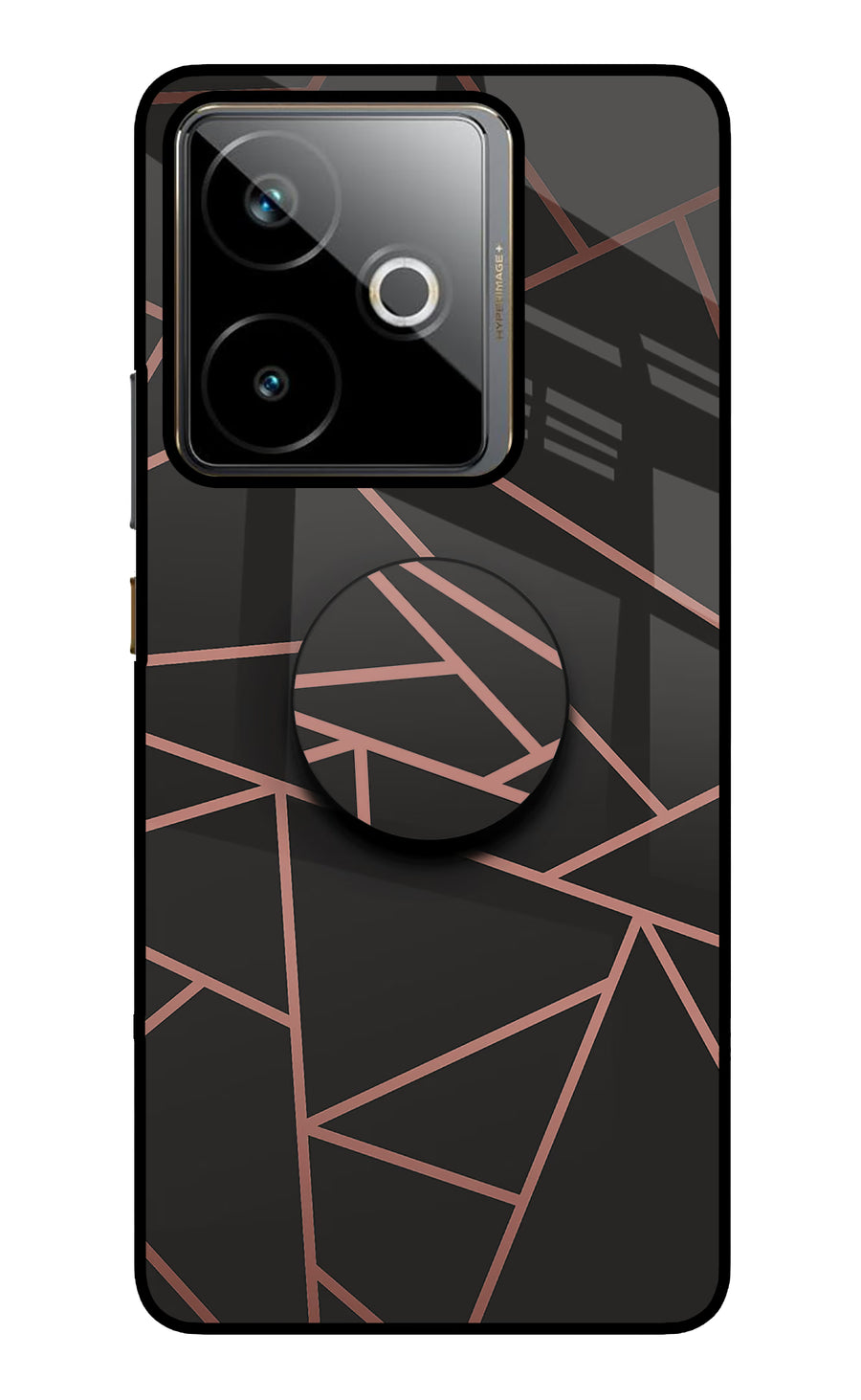 Geometric Pattern Realme GT 7T Pop Case, Metal case