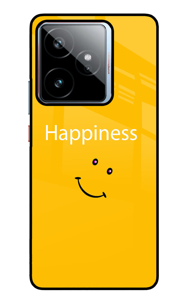 Happiness With Smiley Realme GT 7 Metal Case Back Cover by Casekaro