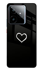 Heart Realme GT 7 Metal Case Back Cover by Casekaro